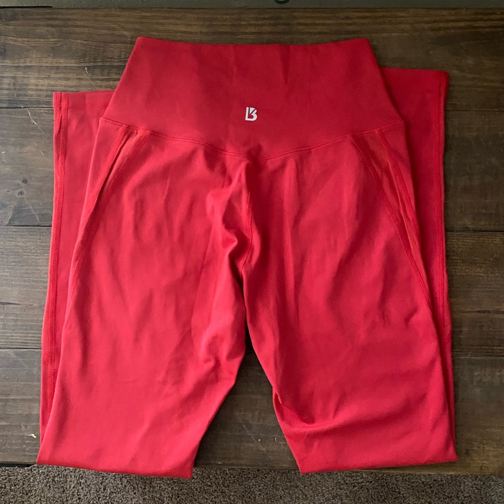 BuffBunny Red Mesh Legging